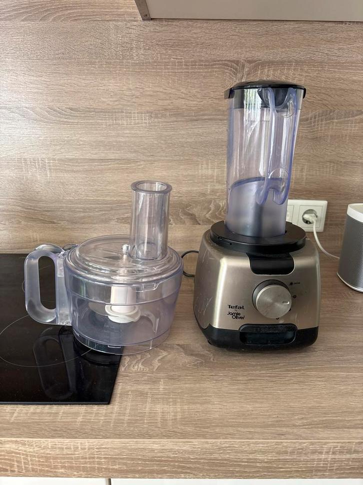 Tefal Jamie Oliver DO250 foodprocessor, Witgoed en Apparatuur, Blenders, Gebruikt, Blender, Ophalen