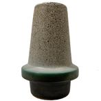 Vintage keramiek Germany VAAS 3076 B 19 cm. groen/ecru 3076B, Antiek en Kunst, Antiek | Keramiek en Aardewerk, Ophalen of Verzenden