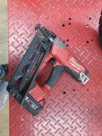 Milwaukee M18 Afwerktacker - Getest! beschikbaar voor biedingen