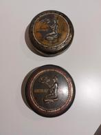 2 oude Tjoklat blikken, Ophalen of Verzenden