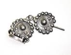 Antiek zilver chatelaine hangers signet en zakhorlogesleutel, Ophalen of Verzenden