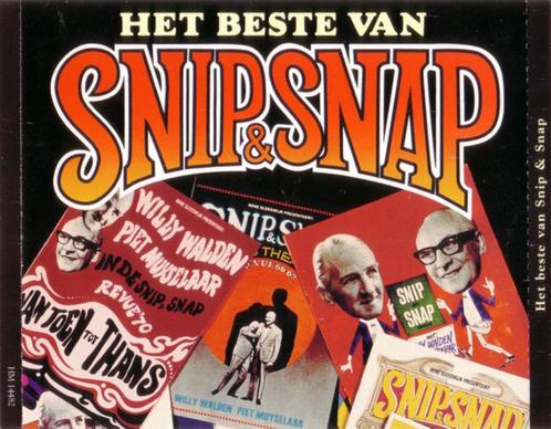 Snip en Snap – Het Beste Van Snip en Snap  2XCD, Cd's en Dvd's, Cd's | Humor en Cabaret, Zo goed als nieuw, Verzenden