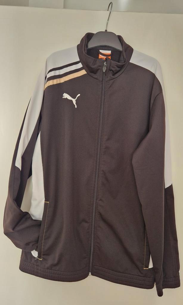 176 Zgan Puma (trainings)jasje, Kinderen en Baby's, Kinderkleding | Maat 176, Zo goed als nieuw, Sport- of Zwemkleding, Ophalen of Verzenden