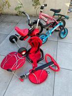 Peuterfiets, Ophalen, Gebruikt, Duwstang