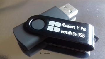 Windows 11 Pro installatie USB met licentie beschikbaar voor biedingen