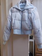 Lichtblauwe doorgestikte jas divided maat S, Kleding | Dames, Jassen | Winter, H&M, Blauw, Ophalen of Verzenden, Maat 36 (S)