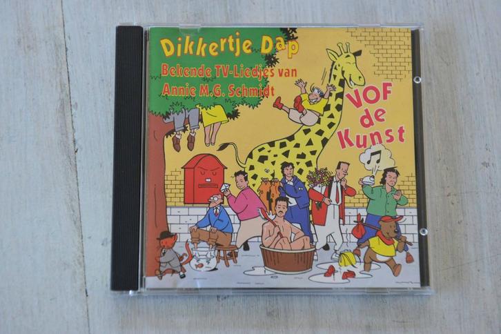 Dikkertje Dap = Bekende TV liedjes van Annie MG Schmidt, Cd's en Dvd's, Cd's | Kinderen en Jeugd, Muziek, Verzenden