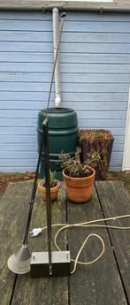 Leuke Dijkstra lamp - vintage retro design dutch plafondlamp, Gebruikt, Ophalen of Verzenden, Glas, 75 cm of meer