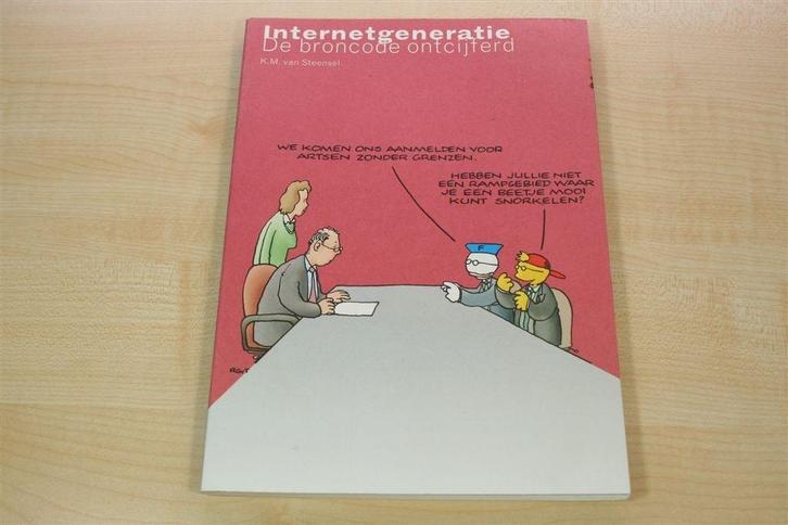 Internetgeneratie — De Broncode Ontcijferd [2000], Boeken, Politiek en Maatschappij, Gelezen, Nederland, Ophalen of Verzenden