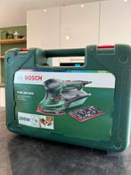 Bosch PSM 200 AES Multischuurmachine, Ophalen of Verzenden, Gebruikt, Minder dan 600 watt, Vlakschuurmachine