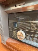 Werkende Philips B5X44A buizenradio vintage retro radio, Audio, Tv en Foto, Radio's, Ophalen, Gebruikt, Onbekend, Onbekend