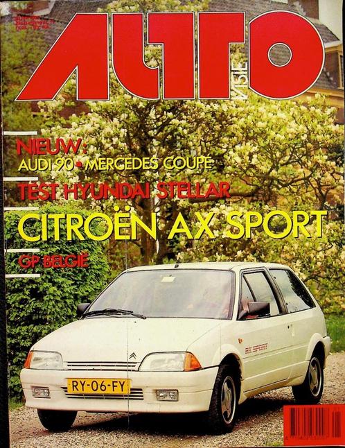 Autovisie - 1987 Nr. 11 - Mercedes, Audi, Citroen, Boeken, Auto's | Folders en Tijdschriften, Gelezen, Algemeen, Ophalen of Verzenden