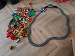 Tas vol duplo, inclusief treinbaan  (met elektrische loco), Ophalen of Verzenden, Zo goed als nieuw