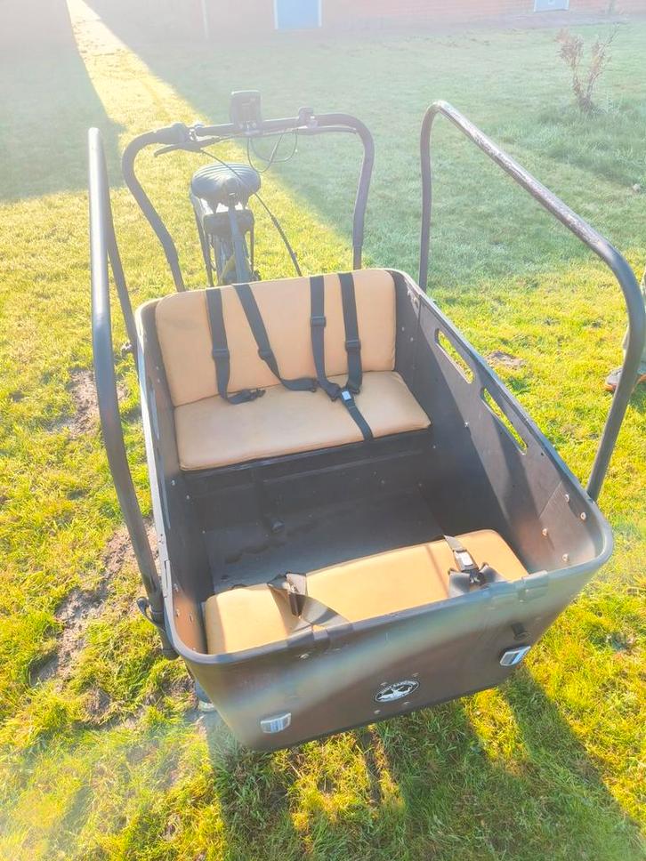 Bakfiets Vogue elektrische, Fietsen en Brommers, Fietsen | Bakfietsen, Gebruikt, Overige merken, 4 kinderen of meer, Elektrisch