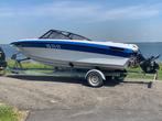 zeer nette Invader 190 speedboot met trailer, Watersport en Boten, Speedboten, Ophalen, Binnenboordmotor, 120 tot 200 pk, Zo goed als nieuw