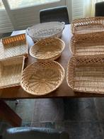 Verschillende mandjes, Ophalen, Mand, Zo goed als nieuw, Riet