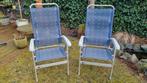 Dukdalf inklapbare tuinstoelen - in goede staat, Tuin en Terras, Ophalen, Gebruikt, Kunststof
