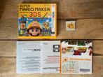Super Mario Maker Nintendo 3DS, Gekoppelde computers, 1 speler, Ophalen of Verzenden, Zo goed als nieuw