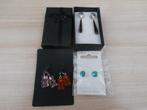 lot van 4 paar oorbellen (8), Ophalen of Verzenden, Zo goed als nieuw, Overige kleuren, Overige materialen