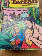 300 stuks strips van Tarzan van de Apen zie hieronder de num, Gelezen, Europa, Ophalen of Verzenden, Meerdere comics