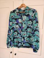 Fabienne chapot blouse met bloemen - maat 38, Ophalen of Verzenden, Zo goed als nieuw, Maat 38/40 (M), Zwart