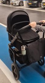 Joolz hub+ Brilliant black   COMPLEET zgan!, Kinderen en Baby's, Kinderwagens en Combinaties, Zo goed als nieuw, Verstelbare duwstang