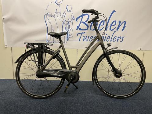 VERKOCHT! Gazelle Chamonix C8 28/53 8v Mat Zwart Damesfiets, Fietsen en Brommers, Fietsen | Dames | Damesfietsen, Zo goed als nieuw