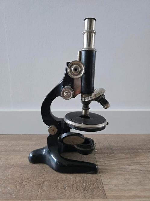 Zeldzame antieke W&H Seibert Wetzlar microscop begin 1900, Antiek en Kunst, Antiek | Gereedschap en Instrumenten, Ophalen of Verzenden
