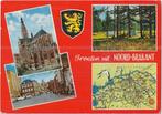 gelopen ansichtkaart groeten uit noord brabant ( 3164 ), Ophalen of Verzenden, 1980 tot heden, Gelopen, Noord-Brabant