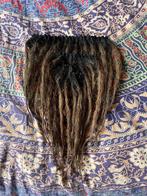 27 ombre bruine human hair clip dreads extensions nu 140€, Sieraden, Tassen en Uiterlijk, Uiterlijk | Haarverzorging, Ophalen of Verzenden