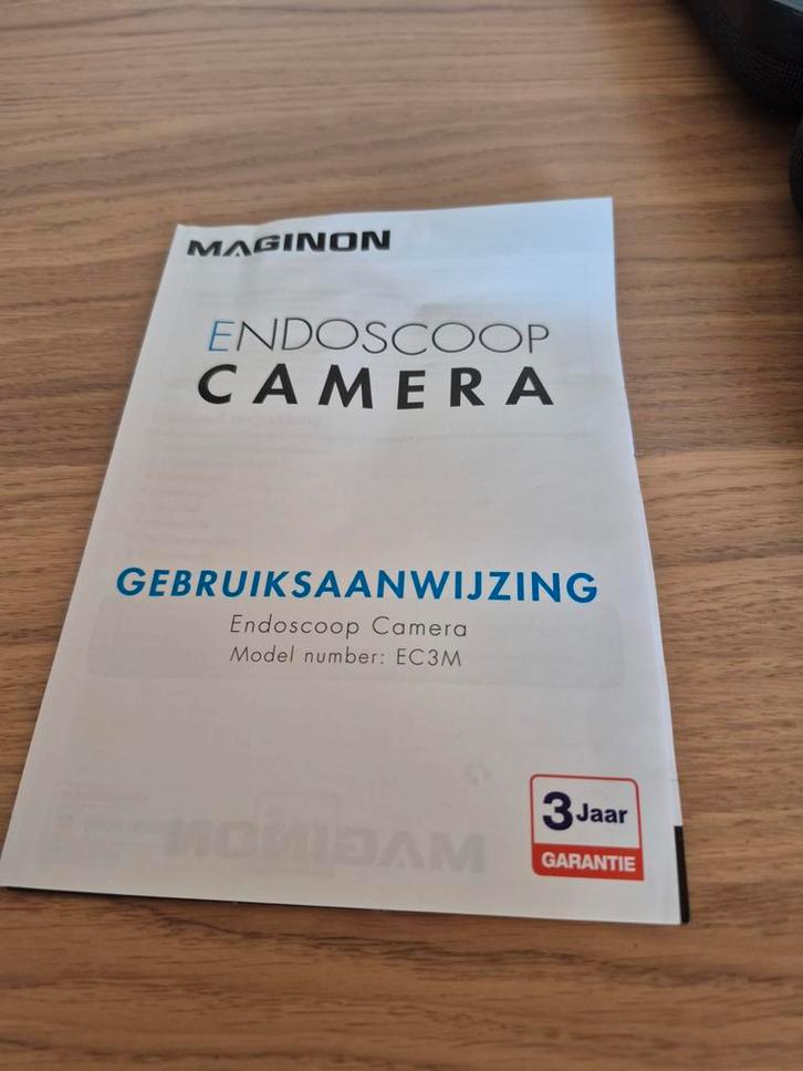 Maginon Endoscoop Camera EC3M met Handleiding, Auto diversen, Handleidingen en Instructieboekjes, Ophalen