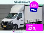 Renault Master 165PK 1000KG Laadklep Schuifzeilen Dubbelluch, Stof, Gebruikt, Euro 6, 4 cilinders