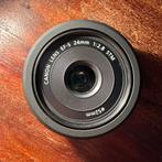 Canon EF-S 24mm f/2.8 STM, Audio, Tv en Foto, Fotografie | Lenzen en Objectieven, Ophalen of Verzenden, Zo goed als nieuw, Groothoeklens