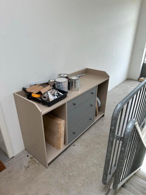 Kledingkast/Commode met Lades, Huis en Inrichting, Kasten | Dressoirs, Gebruikt, 100 tot 150 cm, 25 tot 50 cm, Met lade(s), Overige materialen