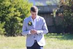 Blazer met wit overhemd mt M, Kleding | Heren, Ophalen of Verzenden, Merkloos, Gedragen, Maat 48/50 (M)