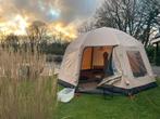Tent zonder stokken aero yurt opblaasbaar, Caravans en Kamperen, Zo goed als nieuw, Meer dan 6