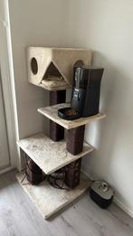 Krabpaal crème met bruin, Ophalen, Gebruikt, Krabpaal