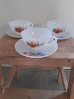 vintage kop en schotel acropal france Anemoon, Ophalen, Gebruikt, Glas, Overige stijlen