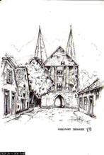 Ansichtkaart	Zierikzee	Nobelpoort	design PJ in 't Veld, Verzenden, 1980 tot heden, Ongelopen, Zeeland