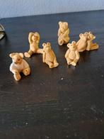 Beren beeldjes 6, Ophalen of Verzenden, Zo goed als nieuw, Beeldje, Overige merken