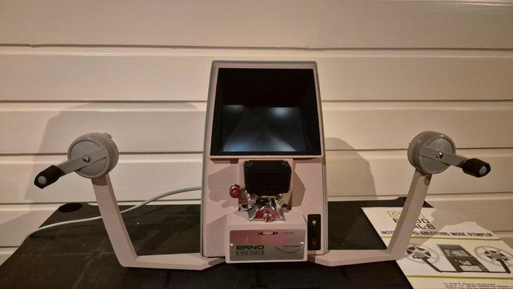 ️ ERNO E-600 Dual-8 Film Editor Viewer retro, Audio, Tv en Foto, Diaprojectors, Gebruikt, Ophalen of Verzenden