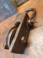 Oude katrol, Antiek en Kunst, Antiek | Gereedschap en Instrumenten, Ophalen of Verzenden