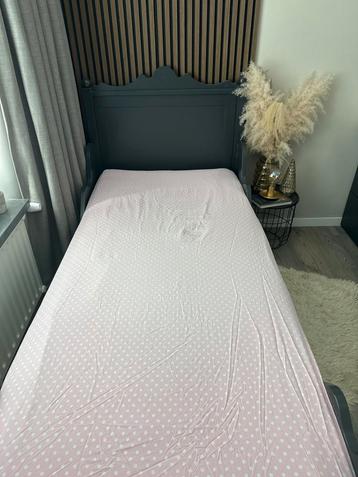 Pip Studio Hoeslaken 90x200 Roze Stippen beschikbaar voor biedingen