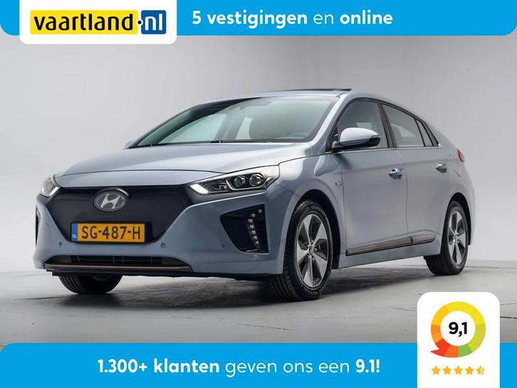 Hyundai IONIQ Premium EV [ Full led Schuifdak Leder Navi ], Auto's, Hyundai, Bedrijf, Te koop, IONIQ, ABS, Achteruitrijcamera