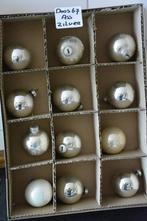 Kerstballen, zilver, doos 67, Ophalen of Verzenden, Gebruikt