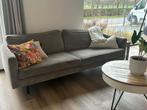 3 zits bank grijs ribfuweel, Huis en Inrichting, Banken | Bankstellen, Ophalen, Gebruikt, Driepersoons, 75 tot 100 cm