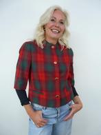*Abfab Vintage Geruit Jasje M*, Maat 38/40 (M), Ophalen of Verzenden, Zo goed als nieuw, Jasje