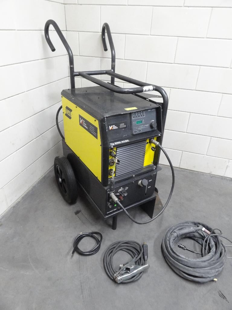 Tig lasapparaat Esab Tig 3000I AC/DC Puls watergekoeld, Doe-het-zelf en Verbouw, Gereedschap | Lasapparaten, Ophalen of Verzenden