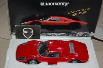 1:18 PORSCHE 904 CARRERA GTS red Minichamps ZIE INFO WRH beschikbaar voor biedingen