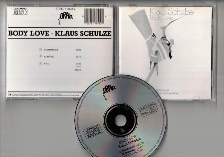 KLAUS SCHULZE CD Body Love, Cd's en Dvd's, Cd's | Pop, Gebruikt, 1980 tot 2000, Ophalen of Verzenden